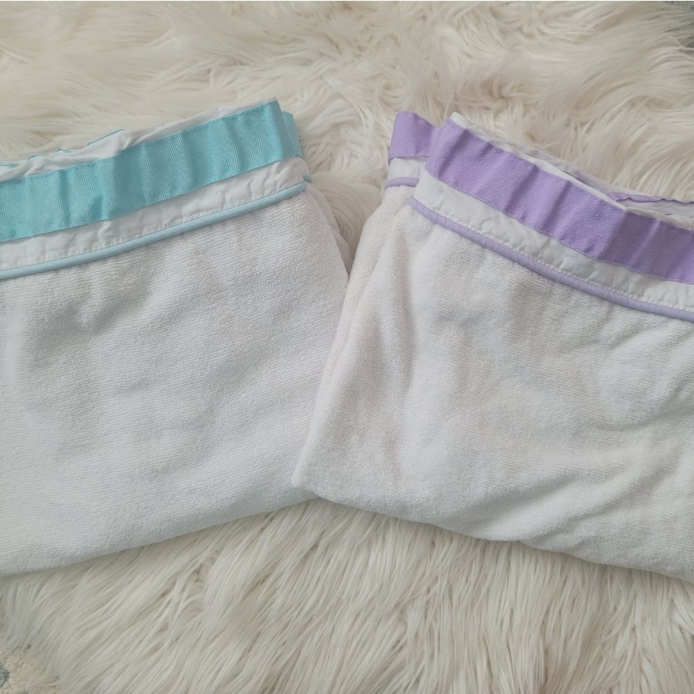 Pottery Barn Kids Terry Cotton Baby Changing Pad Covers - Set Of 2